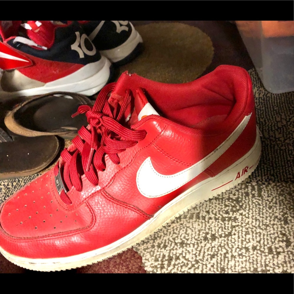 Red and White Air Force One